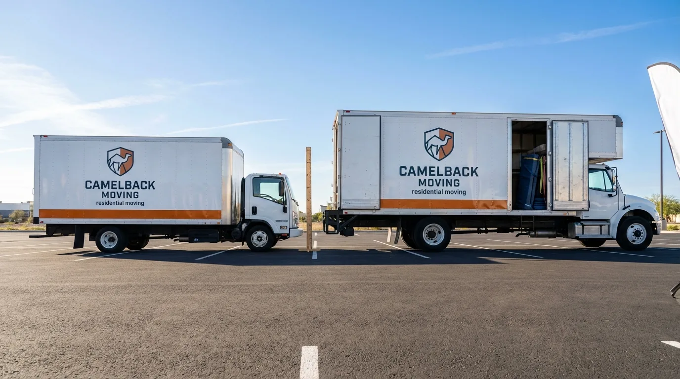 Moving truck size capacity guide in Rock Springs
